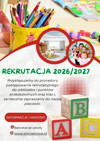 Red Modern Kindergarten Classroom Flyer