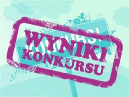 Wyniki konkursu 