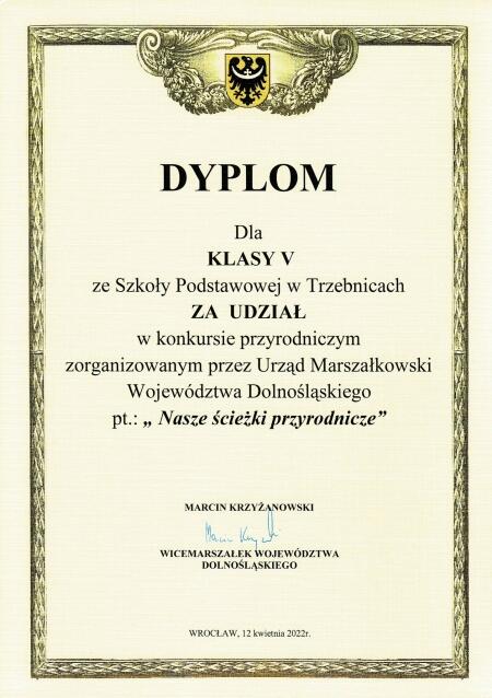 ''Nasze ścieżki przyrodnicze''