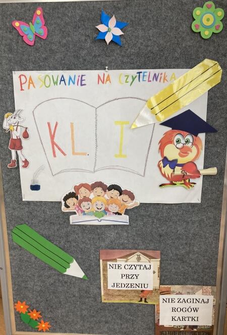 PASOWANIE NA CZYTELNIKA - KLASA 1