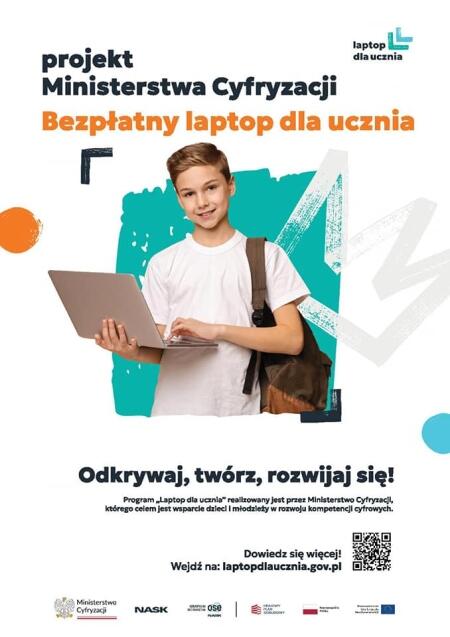 LAPTOPY DLA CZWARTOKLASISTÓW