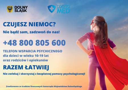 PROGRAM WSPARCIA PSYCHICZNEGO ''RAZEM ŁATWIEJ''