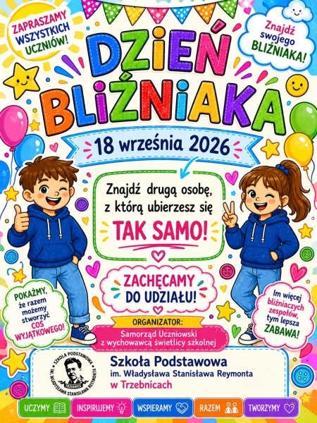 PRZYPOMINAMY O DNIU BLIŹNIAKA!