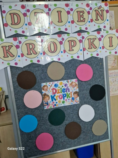 DZIEŃ KROPKI W NASZEJ ŚWIETLICY! 