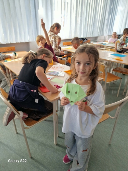 Dzień Origami w naszej świetlicy! 